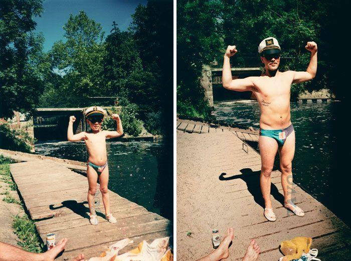 Before And After: 30 Hilarious Childhood Photos