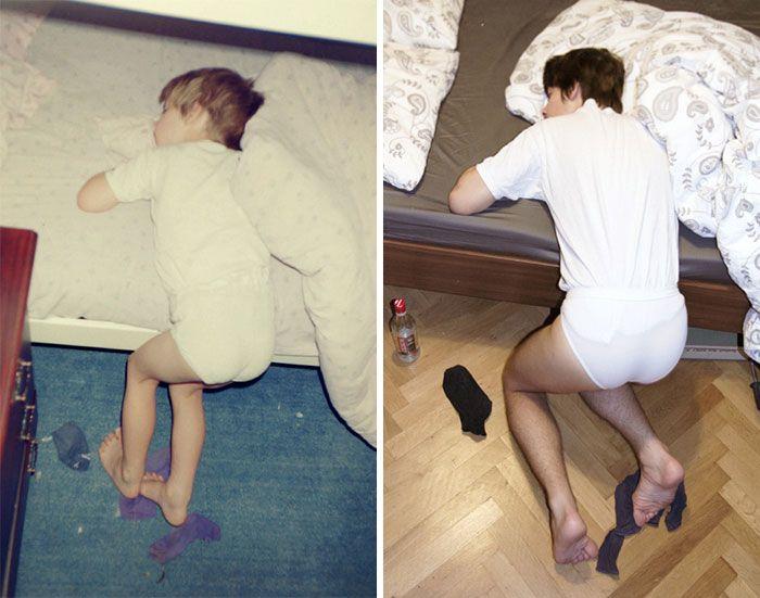 Before And After: 30 Hilarious Childhood Photos