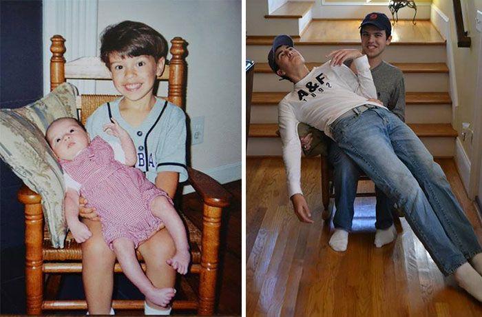 Before And After: 30 Hilarious Childhood Photos