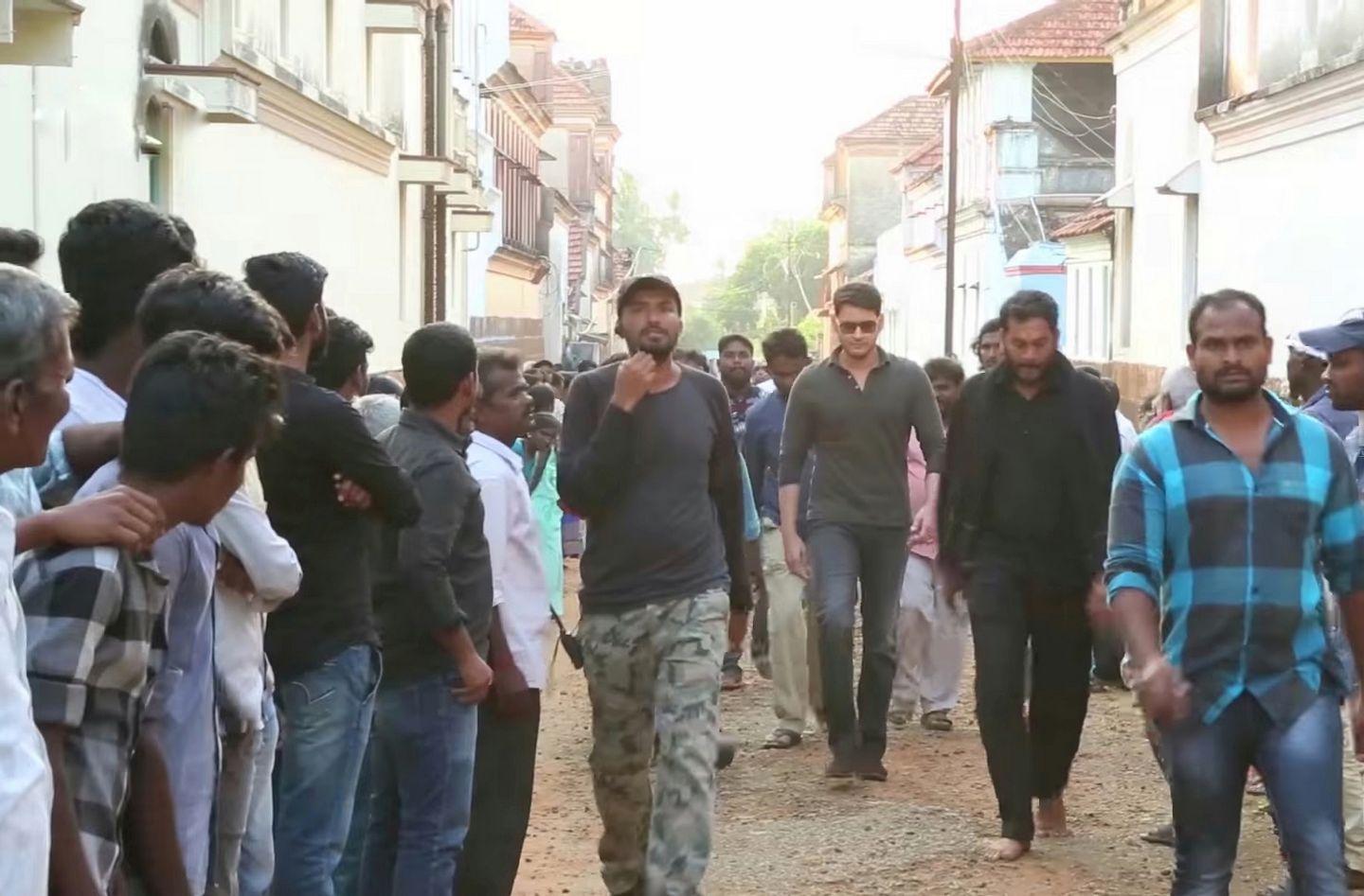 Bharath Ane Nenu Movie Making Latest Clicks!