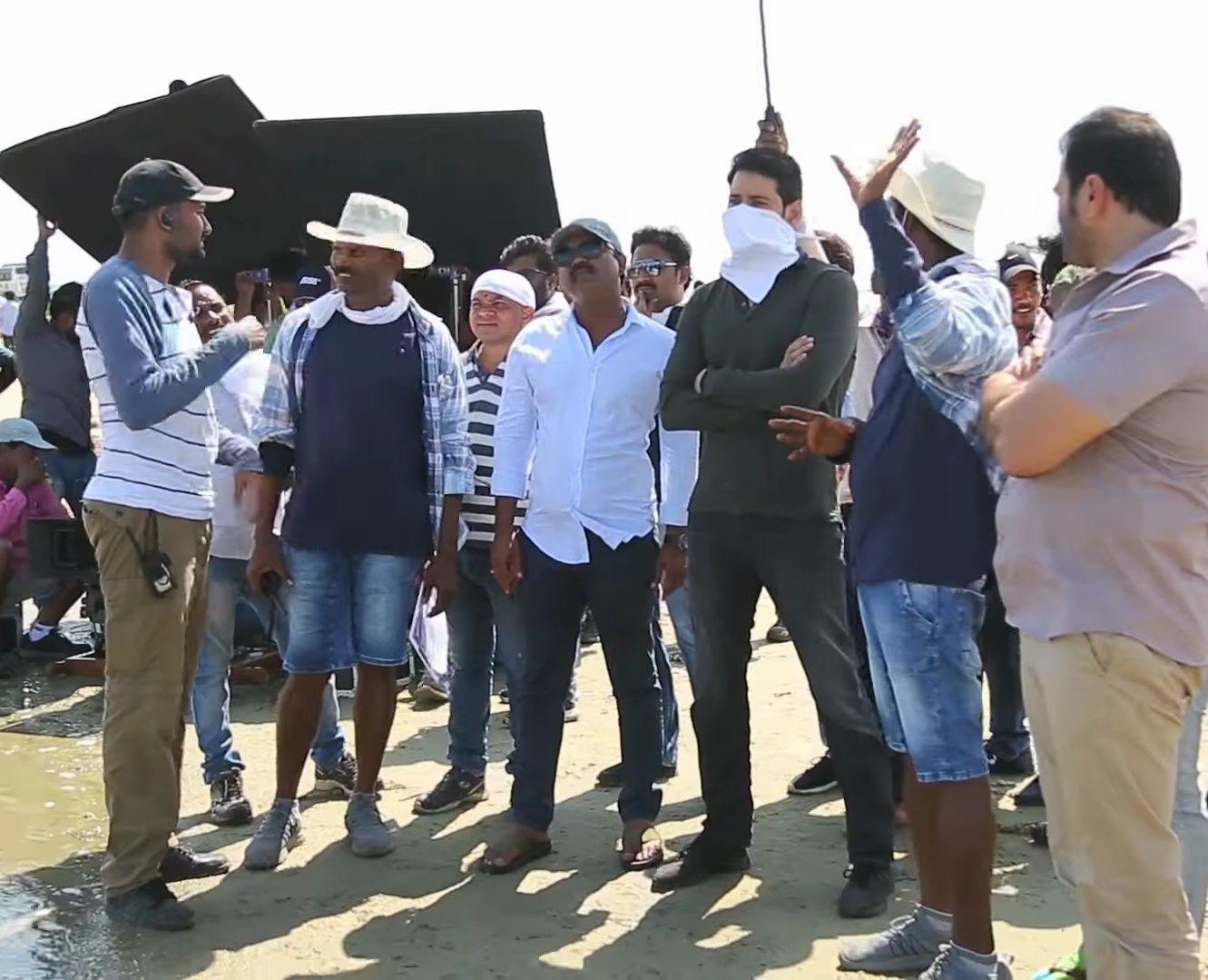 Bharath Ane Nenu Movie Making Latest Clicks!