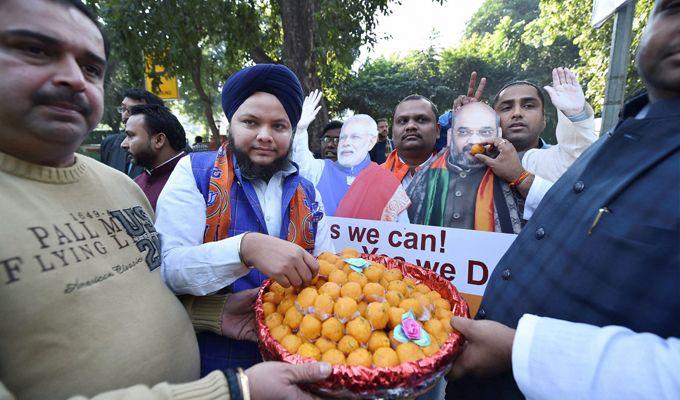 Bharatiya Janata Party Celebrations all over India Photos