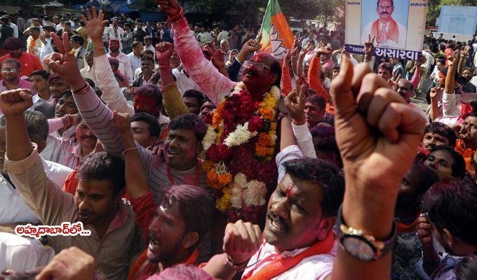 Bharatiya Janata Party Celebrations all over India Photos