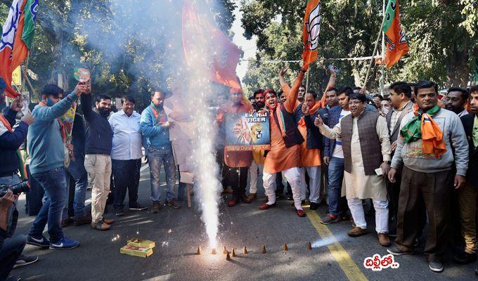 Bharatiya Janata Party Celebrations all over India Photos