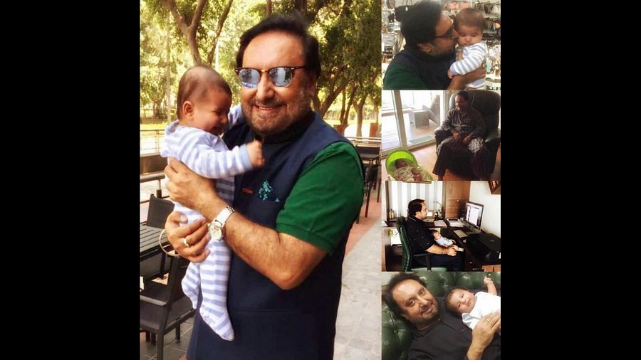 Bigg Boss Aadarsh Balakrishna Son Nirvaan Cute Photos