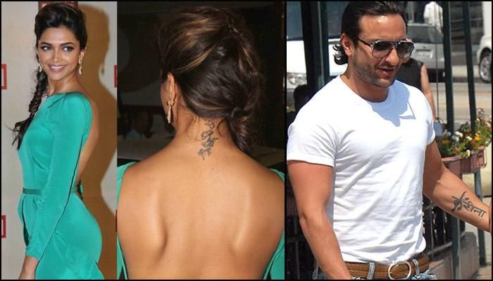 Awesome Bollywood Celebrity Tattoos Photos