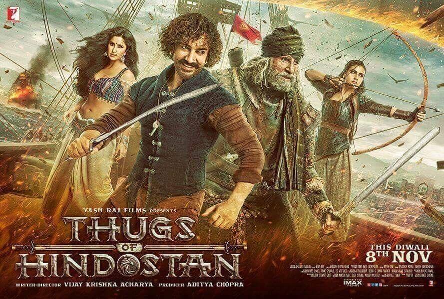 Bollywood Film Thugs of Hindostan Movie Latest Stills & Posters