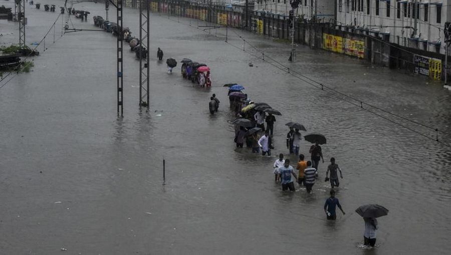 Bombay floods Rare Photos