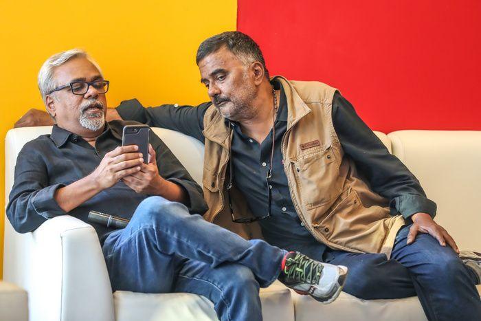 Brand New Posters & Working Stills of Naa Nuvve Movie