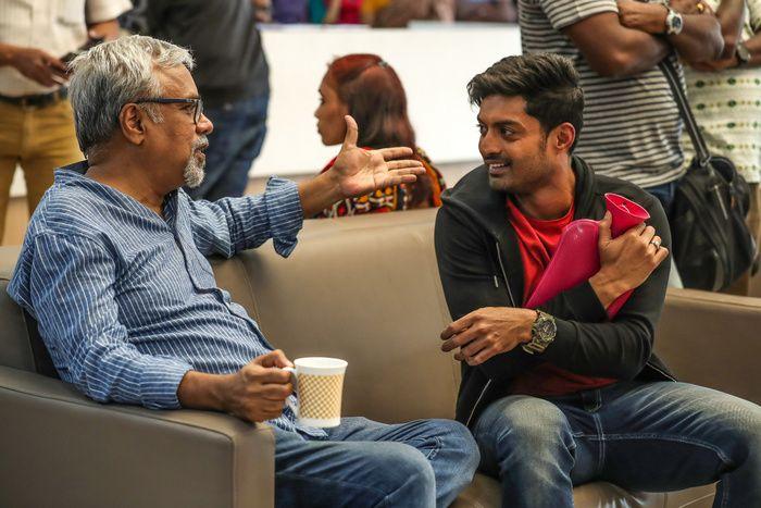 Brand New Posters & Working Stills of Naa Nuvve Movie