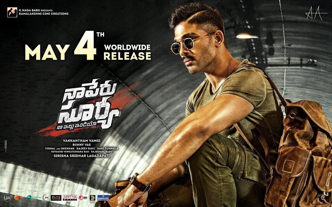 Brand New Posters From Naa Peru Surya