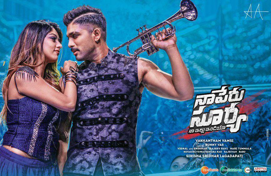 Brand New Posters From Naa Peru Surya