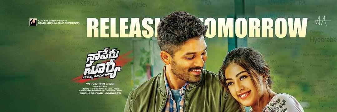 Brand New Stills & Posters of Naa Peru Surya Naa Illu India