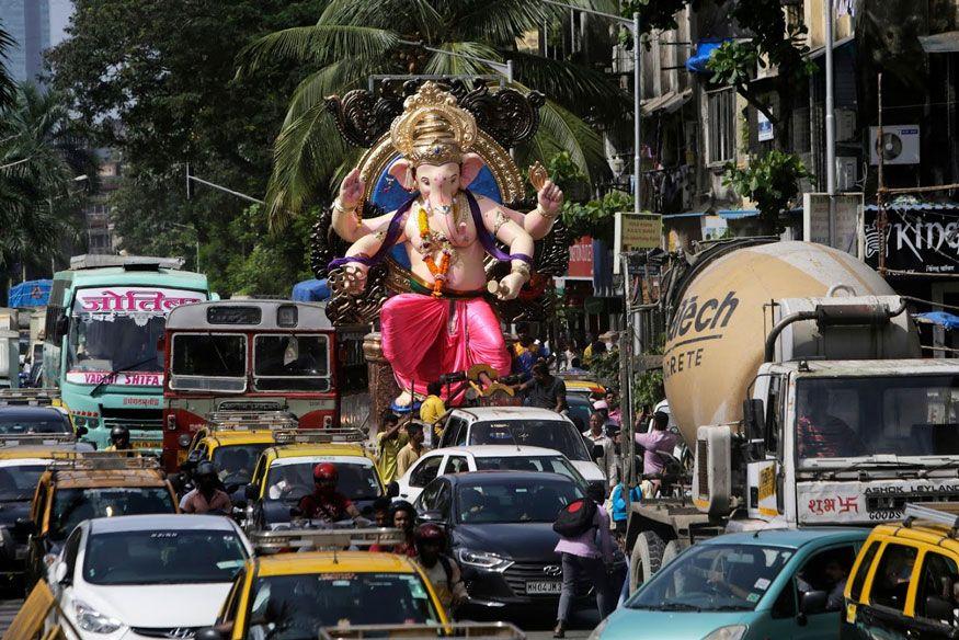 Bring Ganapati Idols Ahead of Ganesh Chaturthi Festival