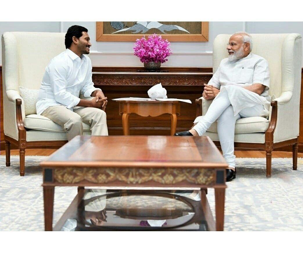 CM Jagan meets PM Modi