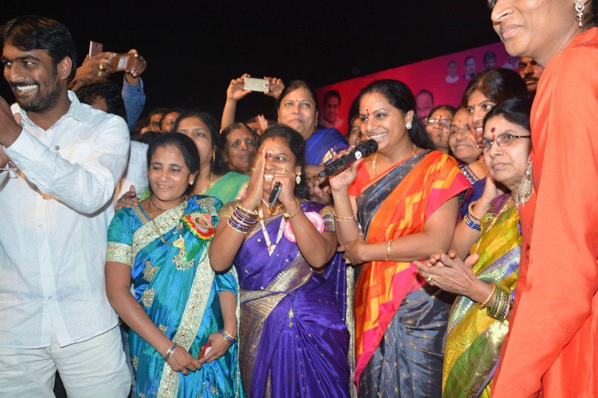 Celebrated Bathukamma at Jubilee Hills Photos