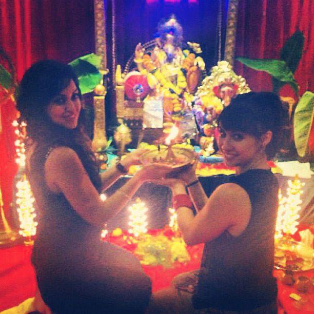 Celebrities Celebrate Ganesh Chaturthi 2016 Photos