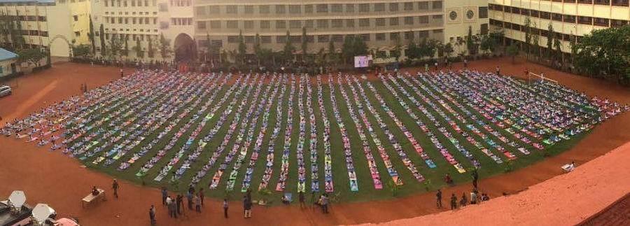 Celebrities Snapped during Yoga session 2017 Highlights Photos