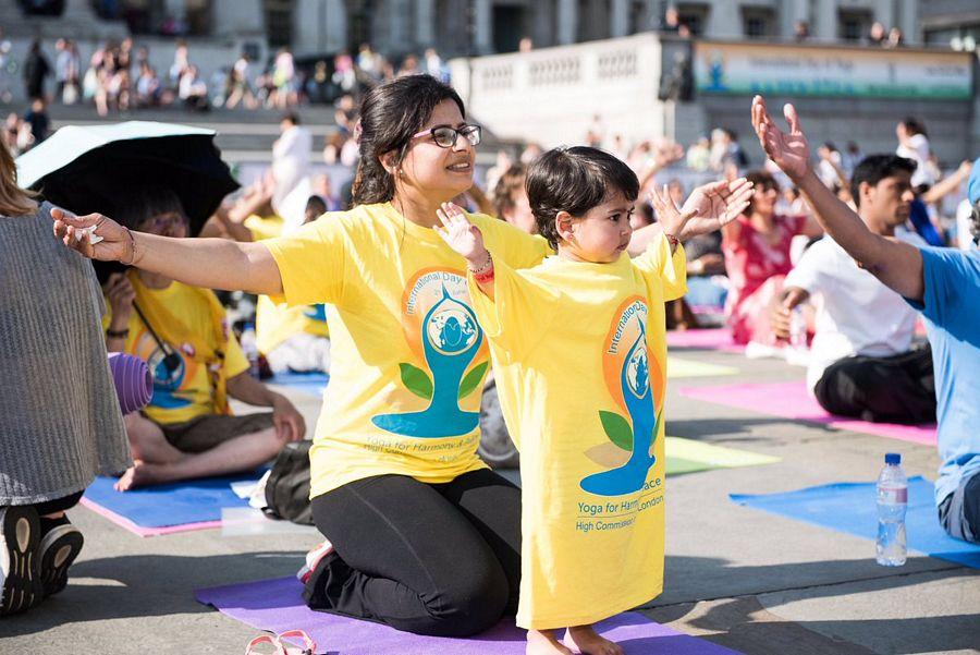 Celebrities Snapped during Yoga session 2017 Highlights Photos