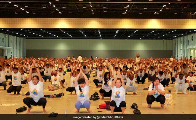 Celebrities Snapped during Yoga session 2017 Highlights Photos