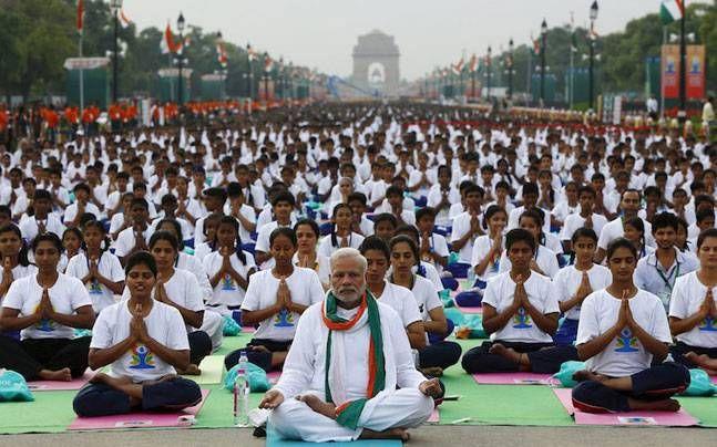 Celebrities Snapped during Yoga session 2017 Highlights Photos