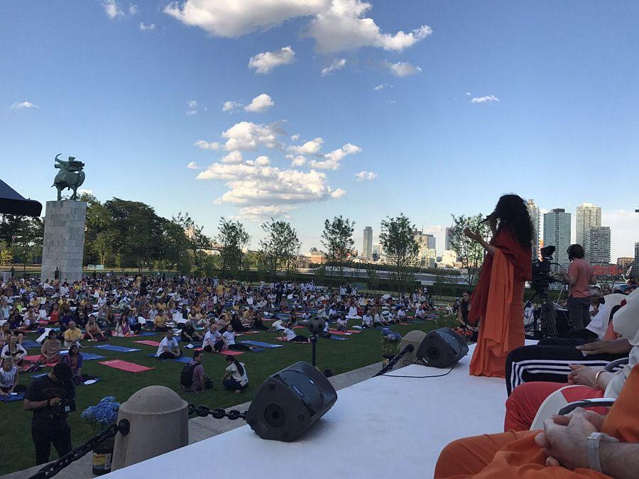 Celebrities Snapped during Yoga session 2017 Highlights Photos