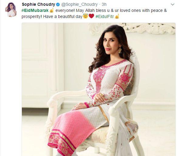 Celebrities Wishes Eid Mubarak Photos