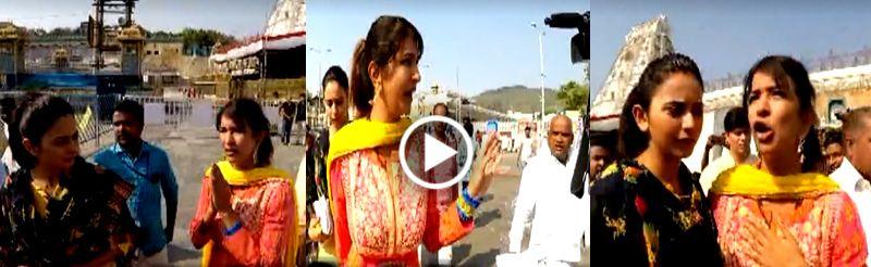 Celebrities at Tirumala Shrine Unseen Photos