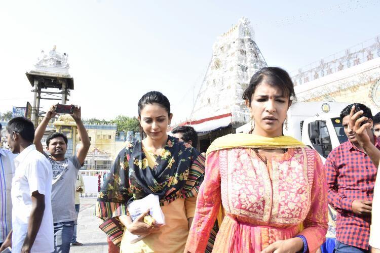 Celebrities at Tirumala Shrine Unseen Photos