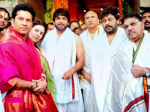 Celebrities at Tirumala Shrine Unseen Photos