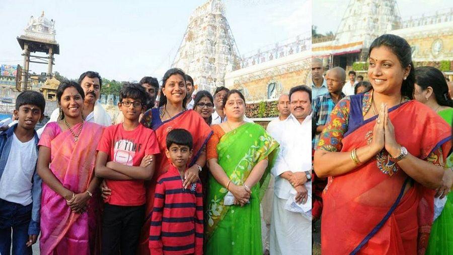 Celebrities at Tirumala Shrine Unseen Photos