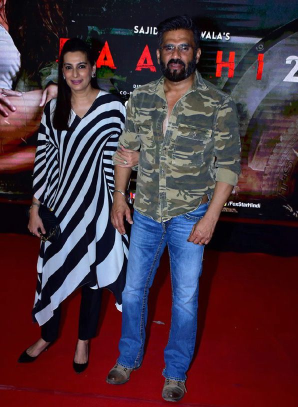 Celebs At Special Screening Of Baaghi 2 Movie Pics