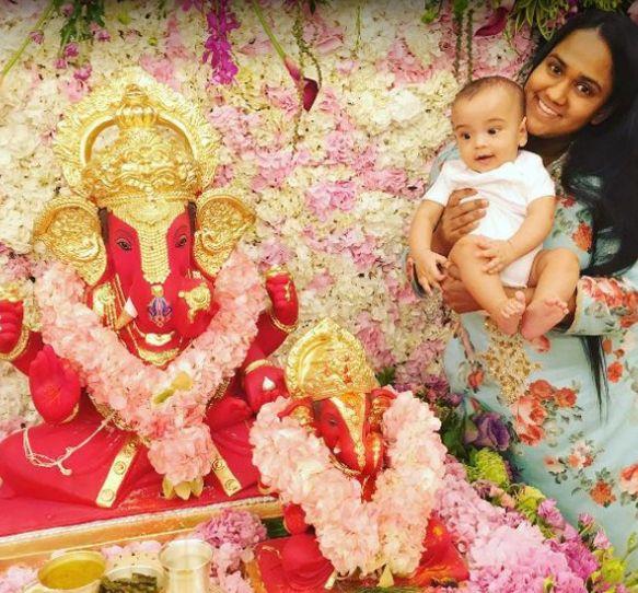 Celebs Celebrate Ganesh Chaturthi 2017 Photos