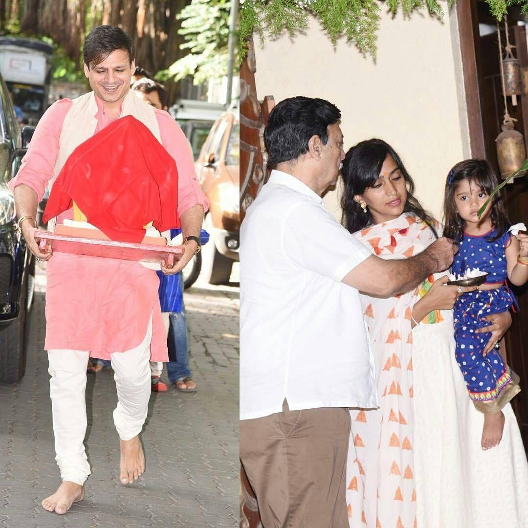 Celebs Celebrate Ganesh Chaturthi 2017 Photos