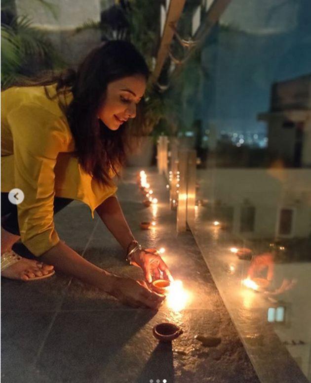 Celebs Diwali Celebrations Photos