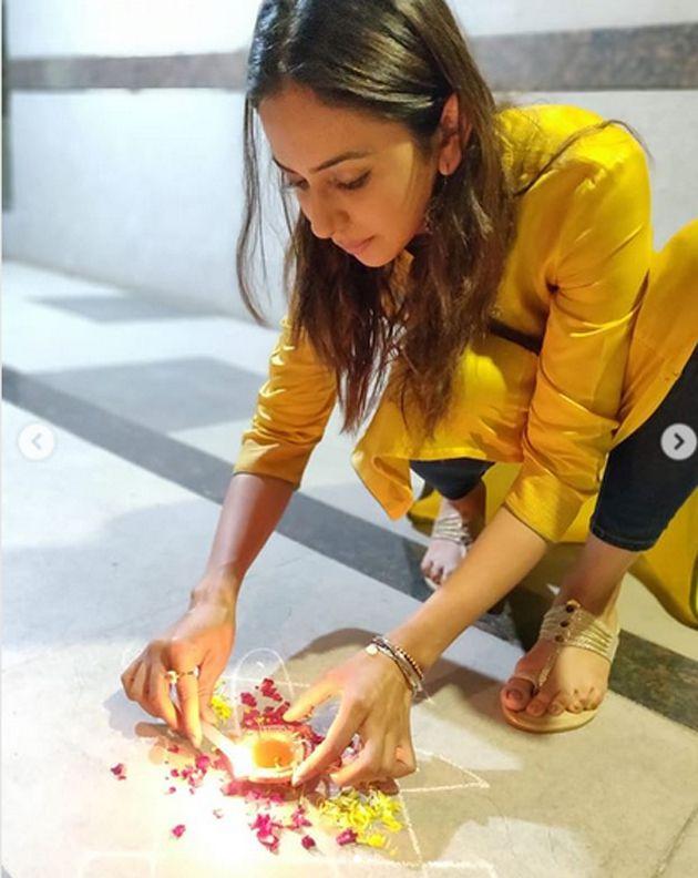Celebs Diwali Celebrations Pics