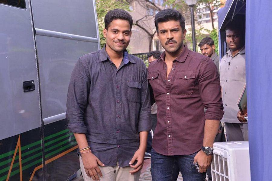 Celebs LEAKED DHRUVA Movie Working Stills