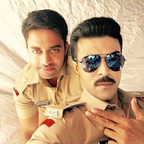 Celebs LEAKED DHRUVA Movie Working Stills