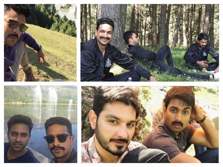 Celebs LEAKED DHRUVA Movie Working Stills