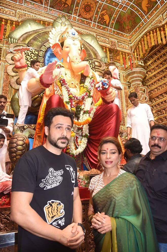 Celebs Seek Blessings Of Lalbaughcha Raja Photos