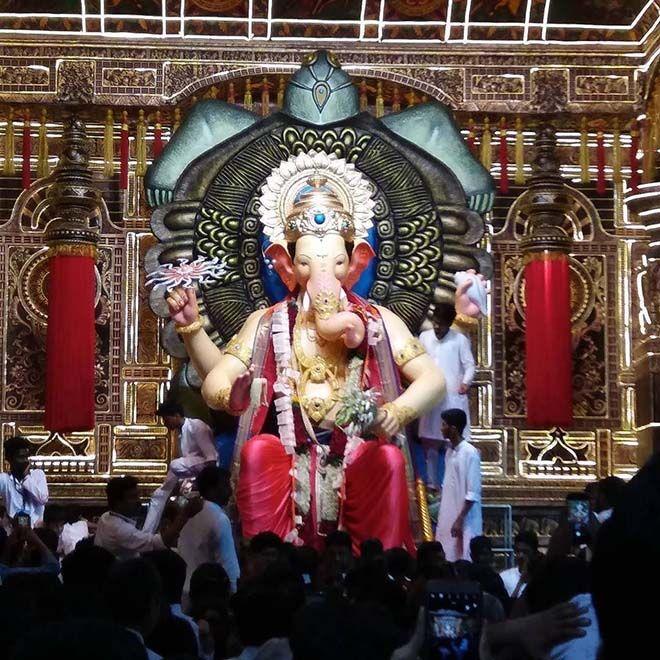 Celebs Seek Blessings Of Lalbaughcha Raja Photos