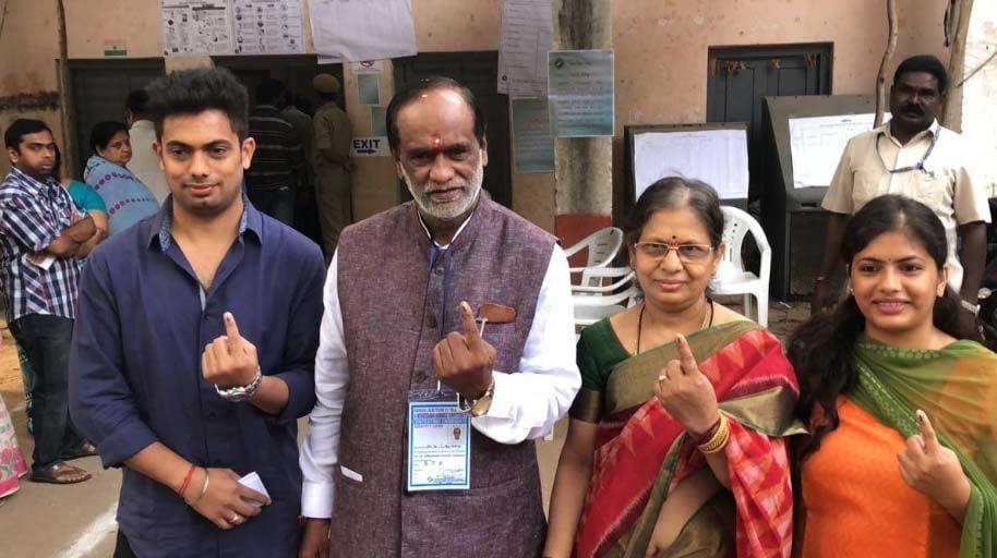 Celebs Share Their Telangana Election Day 2018 Voting Photos