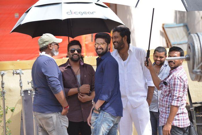 Celebs at Balakrishnudu Movie Sets Locations Photos