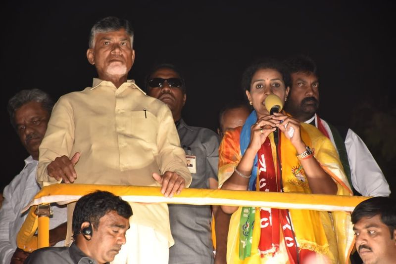 Chandrababu Naidu Road Show Photos