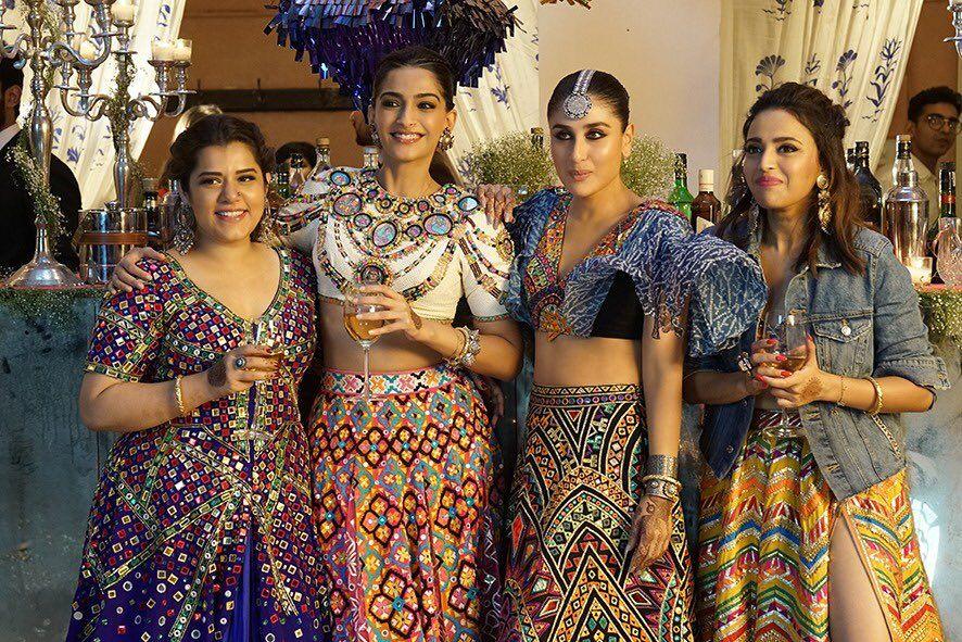 Check out this lovely new posters of Veera Di Wedding