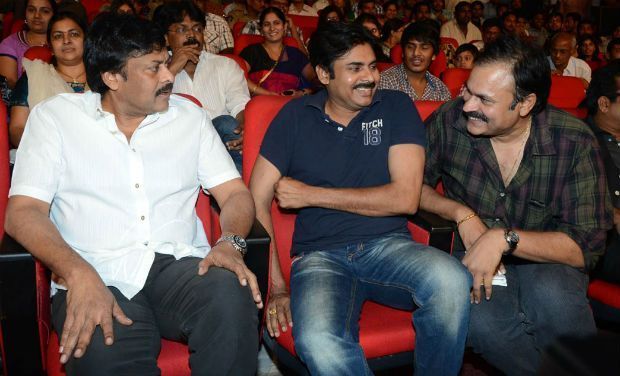 Chiranjeevi and Pawan Kalyan Rare Photos