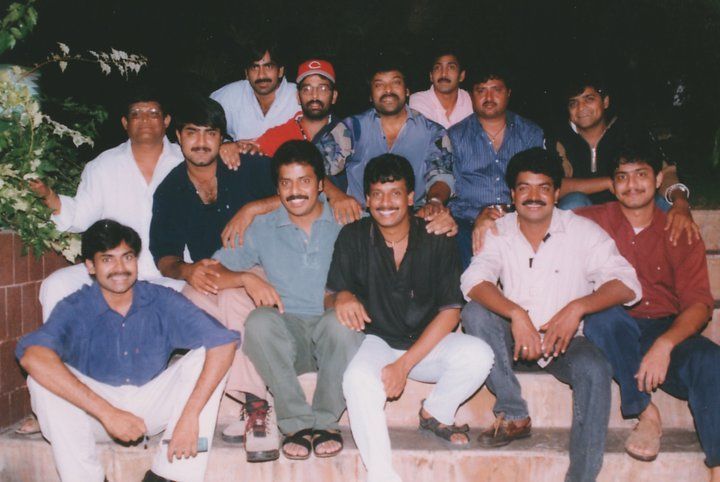 Chiranjeevi and Pawan Kalyan Rare Photos