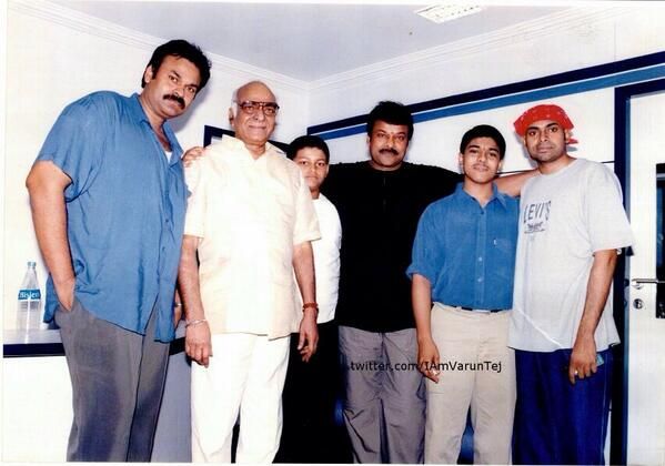 Chiranjeevi and Pawan Kalyan Rare Photos