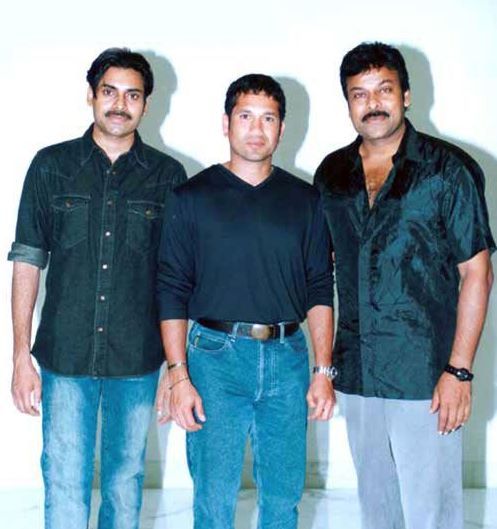 Chiranjeevi and Pawan Kalyan Rare Photos