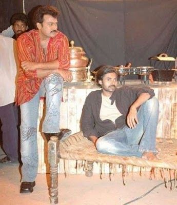 Chiranjeevi and Pawan Kalyan Rare Photos